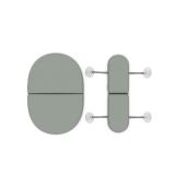 Lalo Knee & Elbow Saver: Foldable Cushions, Sage