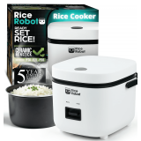Rice Robot Personal Rice Cooker, 1 Qt, PFAS-free