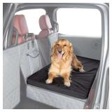 Ruff Liners Dog Bed for Car Back Seat, Medium Black