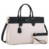 LOVEVOOK 17.3' Laptop Tote Bag, Waterproof Briefcase