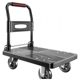 Foldable Push Cart Dolly | 660 lb Capacity Platform Cart