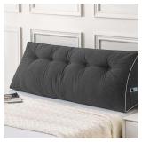 Sasttie Triangular Wedge Headboard Pillow, Queen