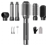 Hair Dryer Brush 6-in-1 Styler, 110k RPM, Ionic