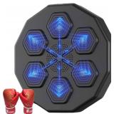 Music Boxing Machine Wall Mounted Punching Equipment