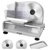 $129 Meat Slicer 200W, DC Motor, 2 7.5' Stainless Blades
