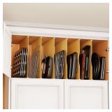 SpaceAid 6 Pack Tray Dividers for Cabinets, Organizer