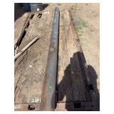 Steel Pipe approx 9ft x 5.5”OD x 3/16”