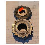 2- Side Milling Cutter: 3×7/8×1-1/4 and 3x3/8×1