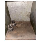 Cubby of galv/black pipe fittings