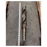 Taper shank drill bit carbon steel. 2 5/8