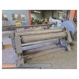 3-Phase Powered 3-Roll Sheet Metal Slip Roll – 5 HP