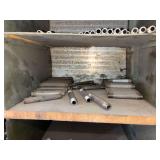 Cubby of galv/black pipe fittings