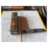 Brown & Sharpe 1” High Speed Steel Spiral End Mill – No.7 Taper Shank – Made in USA