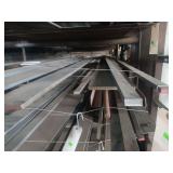 various metal flat bars steel flats misc sizes and lengths