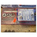 Master Mechanic 19-Piece Tap & Die Set – SAE Threading Tool Kit in Case