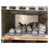 Cubby of galv/black pipe fittings