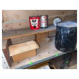 Contents of shelf miscellaneous compound and washers