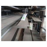 various metal flat bars steel flats misc sizes and lengths