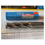 Niagara Cutter 1” 4-Flute Center Cutting End Mill – Single End HSS – New in Case