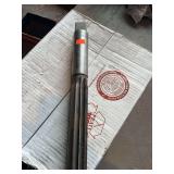 1 1/2” reaming bit.