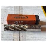 Hertel Serrated Roughing End Mill – HSS – Heavy Duty Milling Cutter – With Case