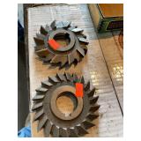 Two 4” side milling cutters.