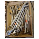 Box of Miscellaneous Wrenchs