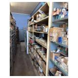 Metal shelving unit (shelf only) roughly 84x108x23.5