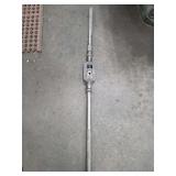 vintage adjustable tap wrenche commonly used for cutting internal threads by hand.