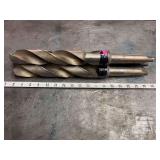 3 Taper shank drill bit carbon steel. 1 23/32