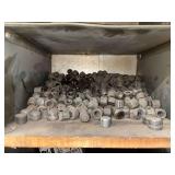 Cubby of galv/black pipe fittings