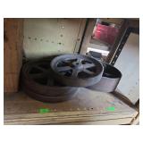 Cast iron pulleys misc sizes