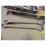 2- 1-5/8' Closed End Wrenchs