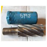 Niagara Cutter 2-1/2” HSS 8-Flute Single End End Mill – Industrial Milling Cutter – Made in USA