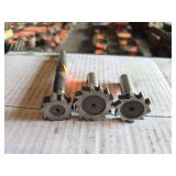 Three Shell End Mills/ Milling Cutters