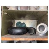 Cubby of galv/black pipe fittings