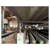 Several pieces of small solid round steel ranging from 1’ to 20’.