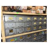 Contents of shelf S.S bolts various sizes