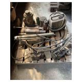 Lot of porta power equipment.