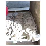 Miscellaneous decorative metal ends