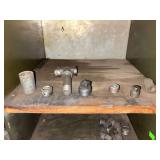 Cubby of galv/black pipe fittings