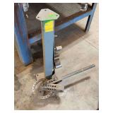 Pittsburgh Heavy-Duty Floor Model Pipe Bender w/ Degree Ring & Bending Dies