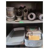 lot contains several universal yokes and a electromechanical cycle timer