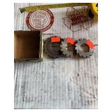 Three milling cutters 2 and 2 1/2”