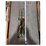 2 Taper shank drill bit carbon steel. 1 31/32