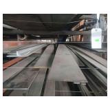 various metal flat bars steel flats misc sizes and lengths