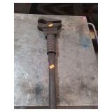 vintage Bemis & Call railway adjustable monkey wrench.