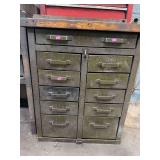 vintage machinist tool cabinet