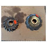 Lot of 2 HSS Form Milling Cutters – Corner/Form Profile Cutters