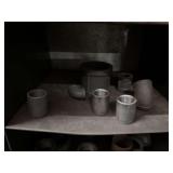 Cubby of galv/black pipe fittings